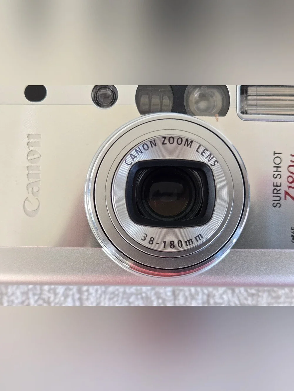 Canon Sure Shot Z180u Date 35mm Compact Film Camera 38-180mm Zoom *Tested*